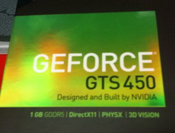 GeForce GTS 450 and GeForce GTX 460